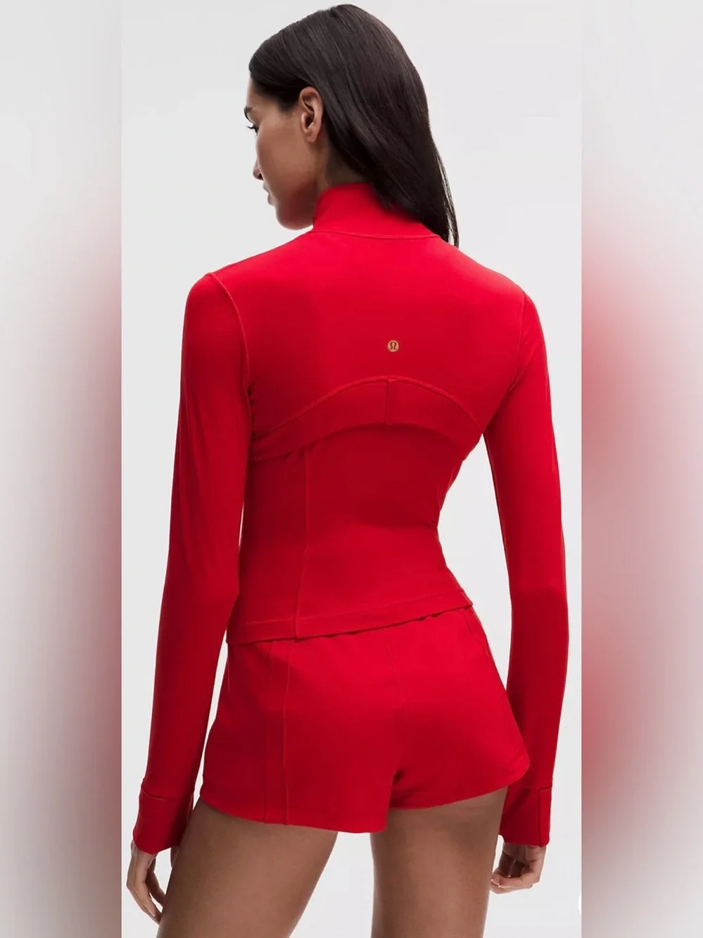 lululemon athletica Define Cropped Jacket in Oxford Red size 2 (no tags)